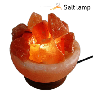 Fire bowl natural crystal salt lamp 16 inch