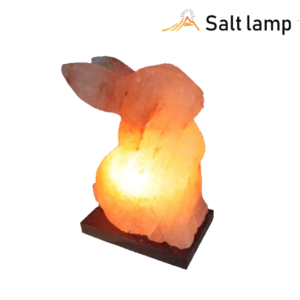 Rabbit Shaped Himalayan Salt Lamp