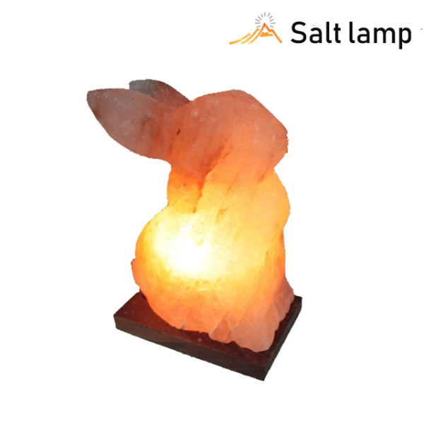 Rabbit Shaped Himalayan Salt Lamp