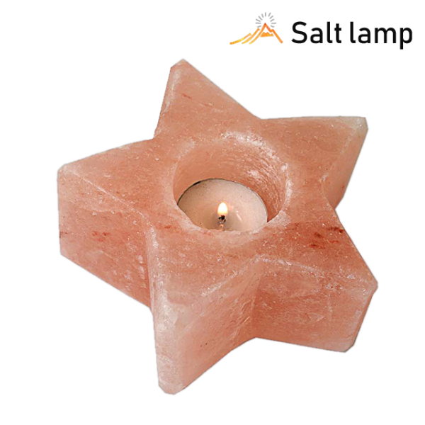 Himalayan Salt Star Candle Holder
