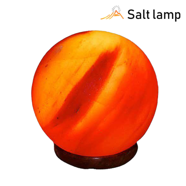 Sphere Shaped Salt Lamp